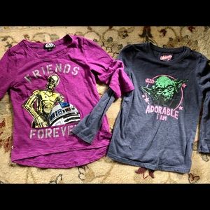 Star Wars shirts!!
